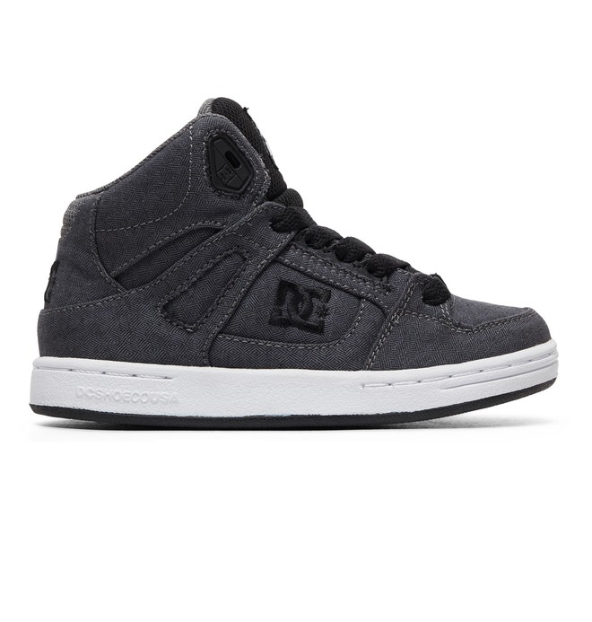 dcshoes, Kid's Pure High TX SE - High-Top Shoes, BLACK/ARMOR (bko) 0 Kid's Pure High TX SE - High-Top Shoes Black ADBS100243 DC Shoes