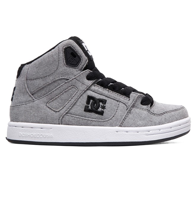 dcshoes, Pure High TX SE - Zapatillas Altas para Chicos, GREY (gry) 0 Pure High TX SE - Zapatillas Altas para Chicos Gris ADBS100243 DC Shoes