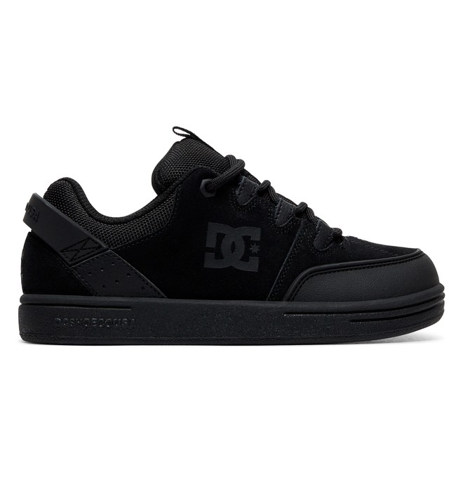dcshoes, Boy's 8-16 Syntax Shoes, BLACK/BLACK/BLACK (3bk) 0 Boy's 8-16 Syntax Shoes Black ADBS100257 DC Shoes