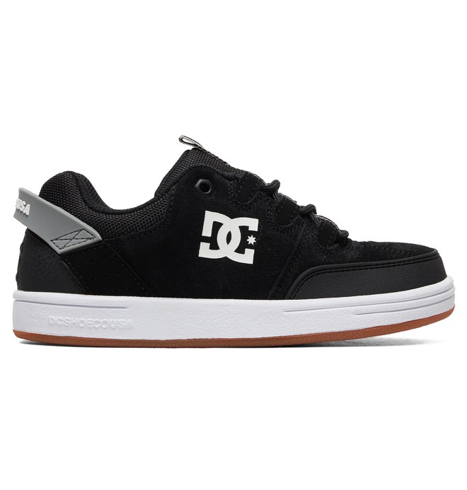 dcshoes, Kid's Syntax Shoes, BLACK/GREY (blg) 0 Kid's Syntax Shoes Black ADBS100257 DC Shoes