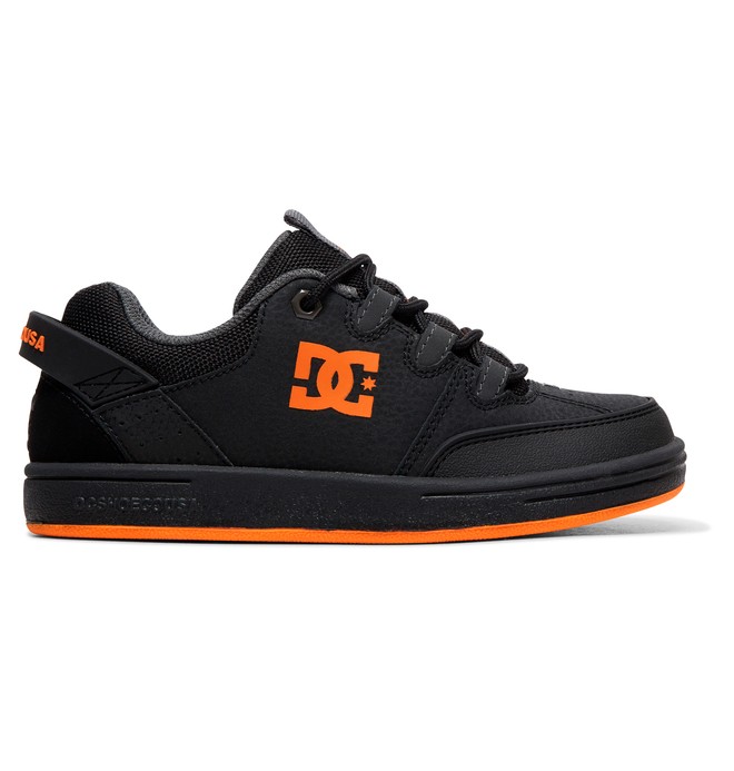 dcshoes, Kid's Syntax Shoes, BLACK/FLUORESCENT ORANGE (kfo) 0 Kid's Syntax Shoes ADBS100257 DC Shoes