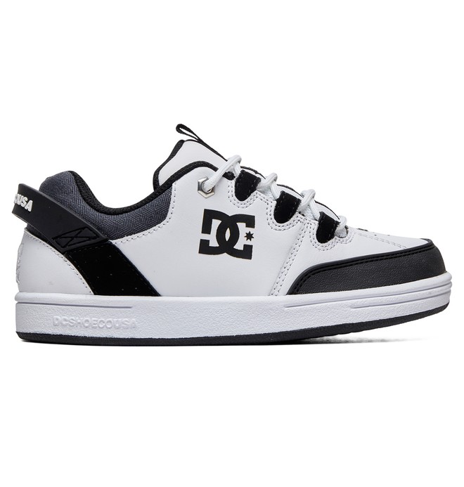 dcshoes, Kid's Syntax Shoes, WHITE/BLACK (wbk) 0 Kid's Syntax Shoes White ADBS100257 DC Shoes
