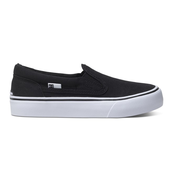 dcshoes, Trase SE - Slip-On Shoes, BLACK/WHITE (bkw) 0 Trase SE - Slip-On Shoes ADBS300132 DC Shoes