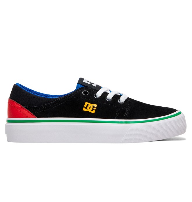 dcshoes, Kid's Trase Shoes, BLACK MULTI (bk6) 0 Kid's Trase Shoes Black ADBS300138 DC Shoes