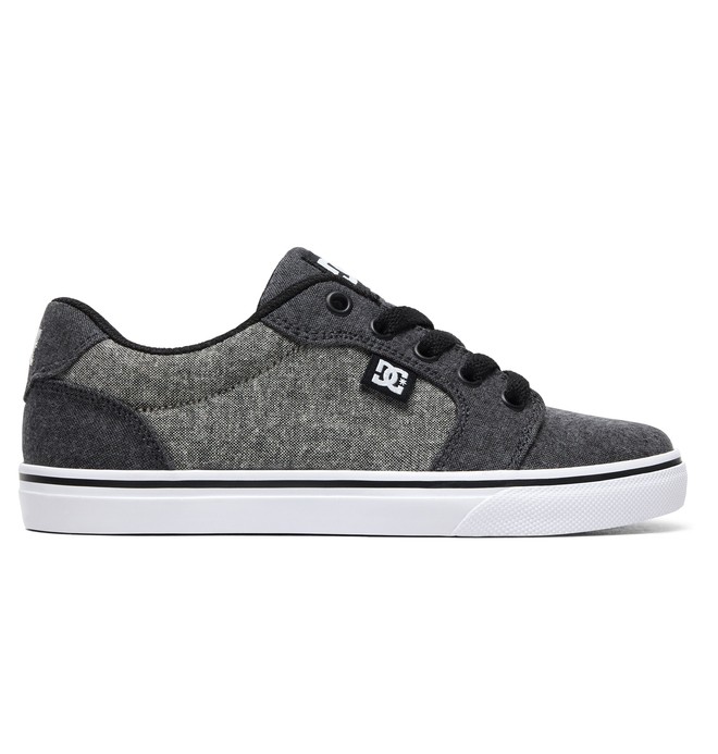 dcshoes, Kid's Anvil TX SE - Shoes, BLACK/BATTLESHIP/WHITE (kbw) 0 Kid's Anvil TX SE - Shoes Black ADBS300246 DC Shoes
