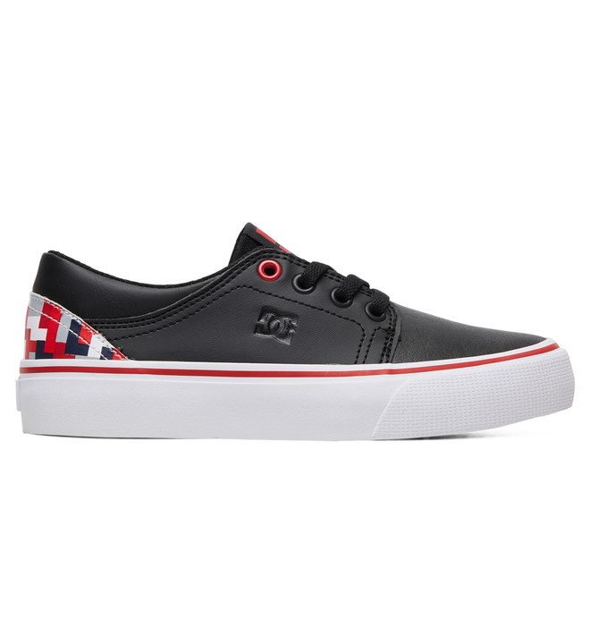 dcshoes, Trase SE - Zapatillas para Chicos, BLK/MULTI (bmu) 0 Trase SE - Zapatillas para Chicos Negro ADBS300264 DC Shoes