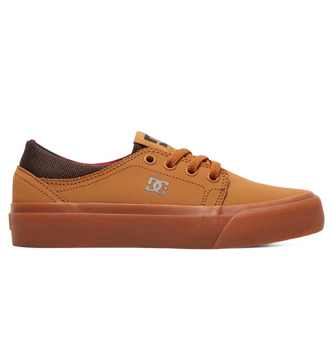 dcshoes, Trase SE - Baskets pour garçon, WHEAT (we9) 0 Trase SE - Baskets pour garçon Beige ADBS300264 DC Shoes