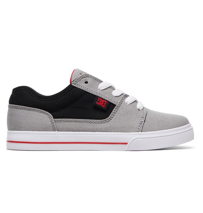dcshoes, Tonik TX - Baskets pour garçon, GREY/BLACK/RED (xskr) 0 Tonik TX - Baskets pour garçon Gris ADBS300271 DC Shoes