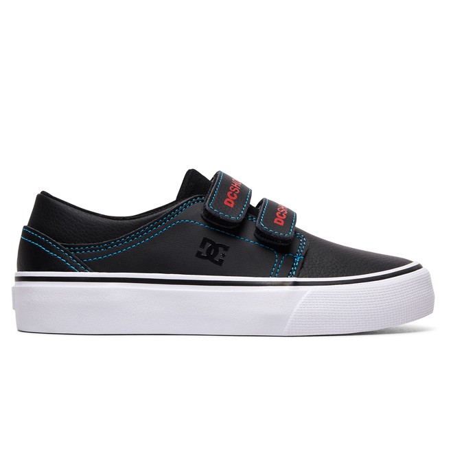 dcshoes, Boy's 8-16 Trase V SE Shoes, BLACK/RED/BLUE (xkrb) 0 Boy's 8-16 Trase V SE Shoes Multicolor ADBS300292 DC Shoes