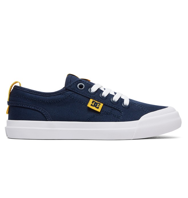 dcshoes, Evan TX - Baskets pour Garçon, NAVY/YELLOW (ny0) 0 Evan TX - Baskets pour Garçon Bleu ADBS300304 DC Shoes