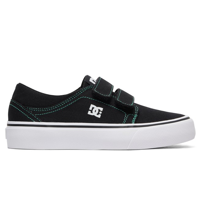 dcshoes, Boy's 8-16 Trase V TX Shoes, BLACK/GREEN (bgn) 0 Boy's 8-16 Trase V TX Shoes Black ADBS300312 DC Shoes