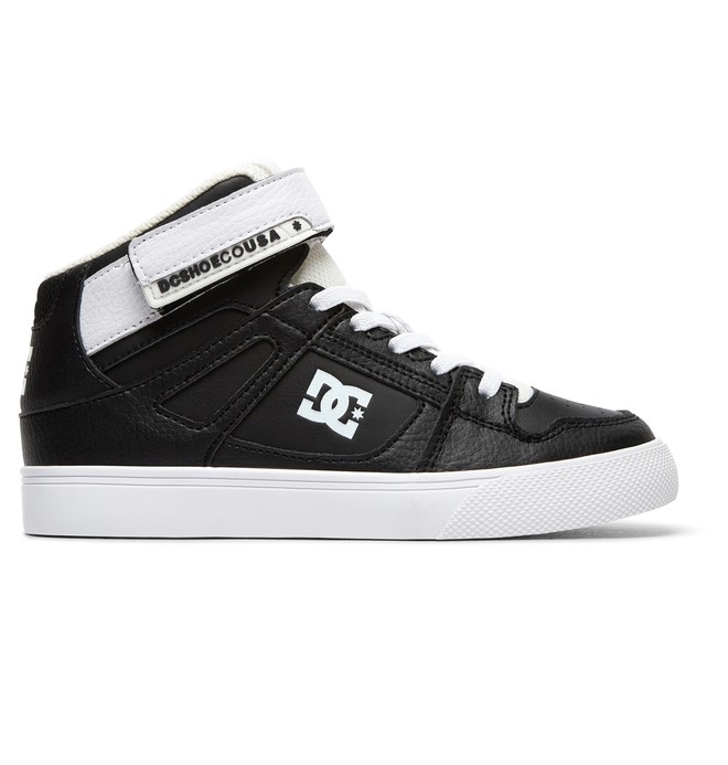 dcshoes, Kid's Pure High EV - High-Top Shoes, BLACK/WHITE (bkw) 0 Kid's Pure High EV - High-Top Shoes Black ADBS300324 DC Shoes