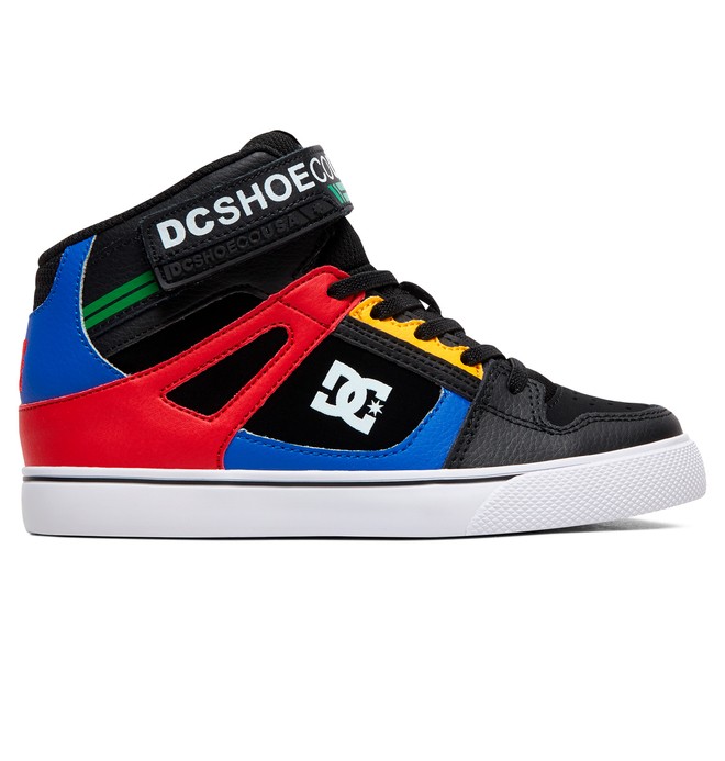 dcshoes, Kid's Pure Hi SE - High-Top Shoes, MULTI (mul) 0 Kid's Pure Hi SE - High-Top Shoes ADBS300325 DC Shoes