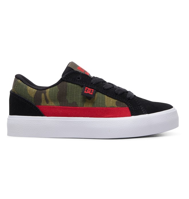 dcshoes, Kid's Lynnfield SE - Leather Shoes, CAMO (cmo) 0 Kid's Lynnfield SE - Leather Shoes ADBS300340 DC Shoes