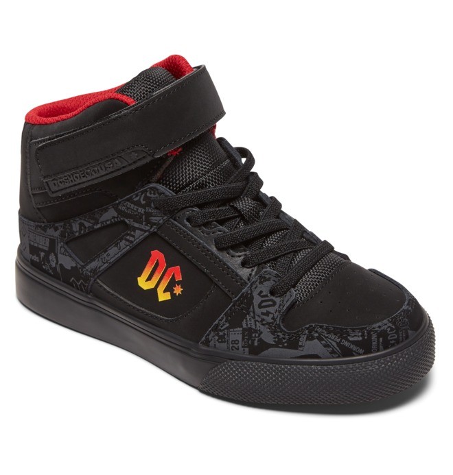 Kid's Pure Hi AC/DC Shoes ADBS300364 | DC Shoes