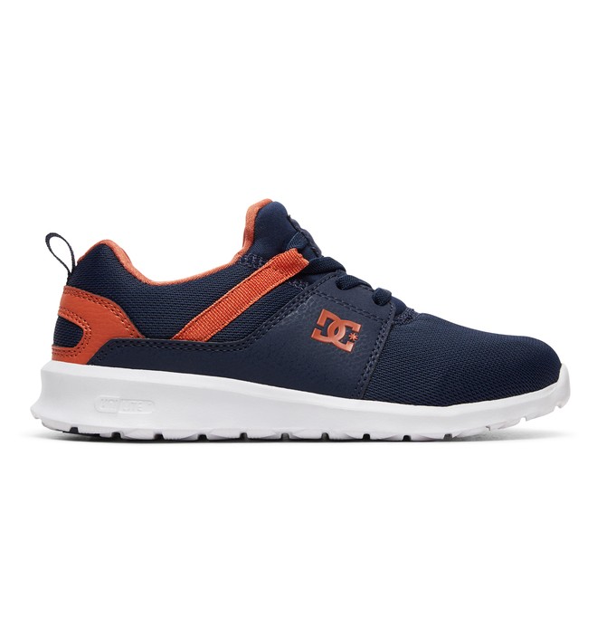 dcshoes, Kid's Heathrow Shoes, INDIGO (ind) 0 Kid's Heathrow Shoes Blue ADBS700047 DC Shoes