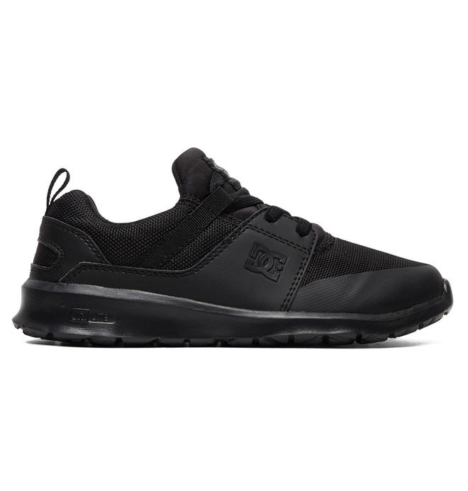 dcshoes, Kid's Heathrow Prestige Shoes, BLACK/BLACK/BLACK (3bk) 0 Kid's Heathrow Prestige Shoes Black ADBS700048 DC Shoes