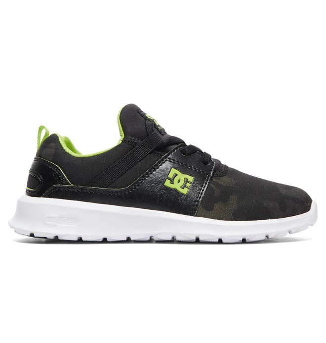 dcshoes, Heathrow TX SE - Baskets à lacets élastiques pour Garçon, CAMO (cmo) 0 Heathrow TX SE - Baskets à lacets élastiques pour Garçon Gris ADBS700066 DC Shoes