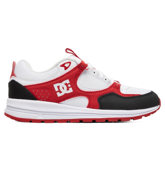 dcshoes, Kid's Kalis Lite Shoes, WHITE/BLACK/ATHLETIC RED (wrd) 0 Kid's Kalis Lite Shoes White ADBS700078 DC Shoes