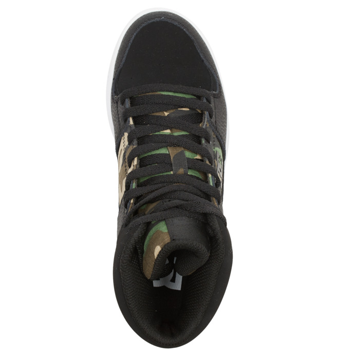 DC Cure - High-Top Leather Skate Shoes for Boys  ADBS700089