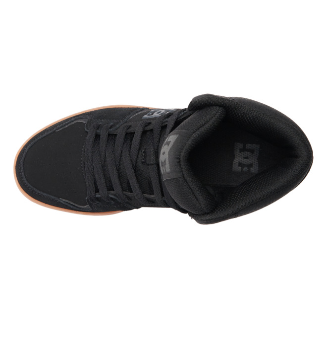 DC Cure - High-Top Leather Skate Shoes for Boys  ADBS700089
