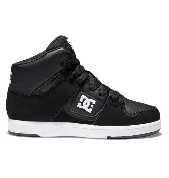 DC Cure - High-Top Leather Skate Shoes for Boys  ADBS700089