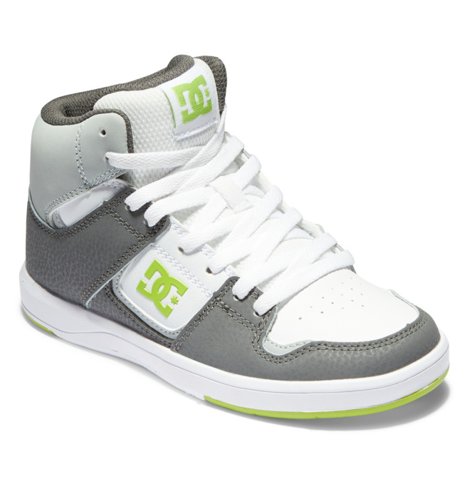 DC Cure - High-Top Leather Skate Shoes for Boys  ADBS700089