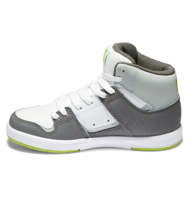 DC Cure - High-Top Leather Skate Shoes for Boys  ADBS700089