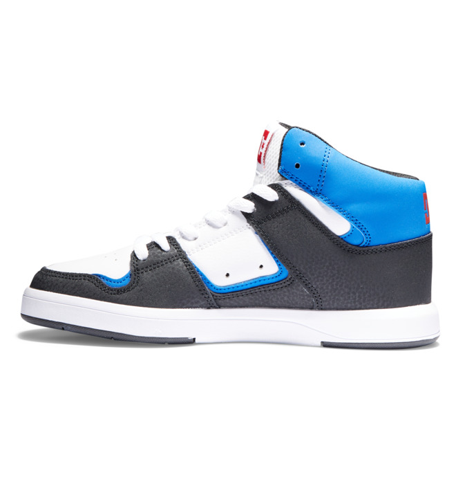 DC Cure - High-Top Leather Skate Shoes for Boys  ADBS700089