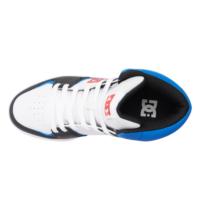 DC Cure - High-Top Leather Skate Shoes for Boys  ADBS700089