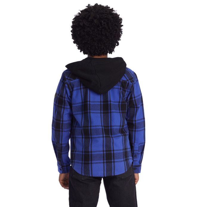 Ruckus Ed - Long Sleeve Hooded Shirt for Boys  ADBWT03011