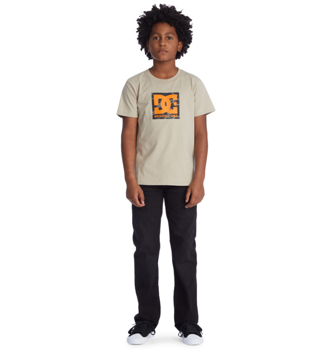 DC Square Star Fill - Short Sleeve T-Shirt for Boys 8-16  ADBZT03176