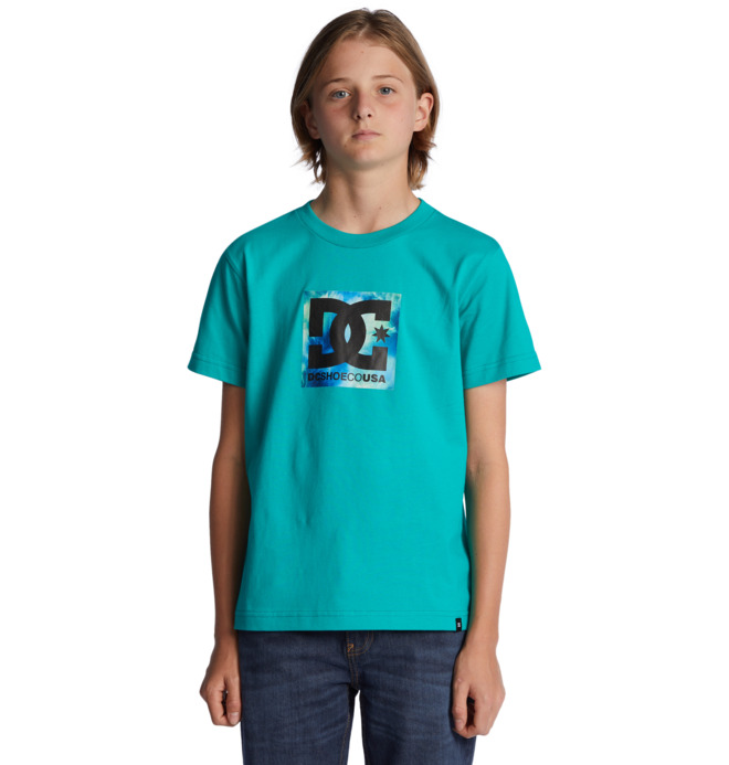 DC Square Star Fill - Short Sleeve T-Shirt for Boys 8-16  ADBZT03176