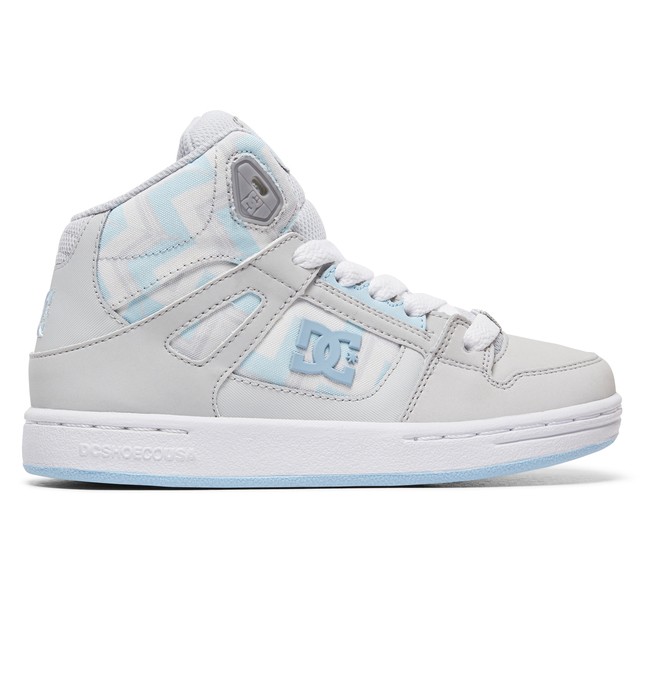 dcshoes, Kid's Pure HT SP - High-Top Shoes, BLUE/GREY (bgc) 0 Kid's Pure HT SP - High-Top Shoes Blue ADGS100086 DC Shoes
