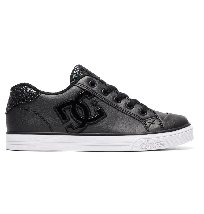 dcshoes, Girl's 8-16 Chelsea SE Shoes, BLACK MULTI (bk5) 0 Girl's 8-16 Chelsea SE Shoes Black ADGS300042 DC Shoes