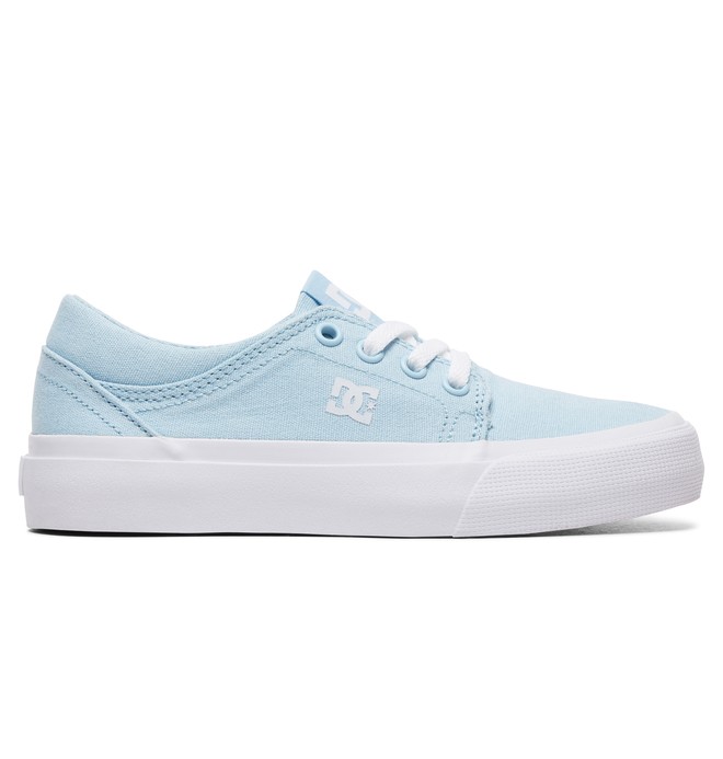 dcshoes, Girl's 8-16 Trase TX Shoes, POWDER BLUE (pwd) 0 Girl's 8-16 Trase TX Shoes Purple ADGS300061 DC Shoes