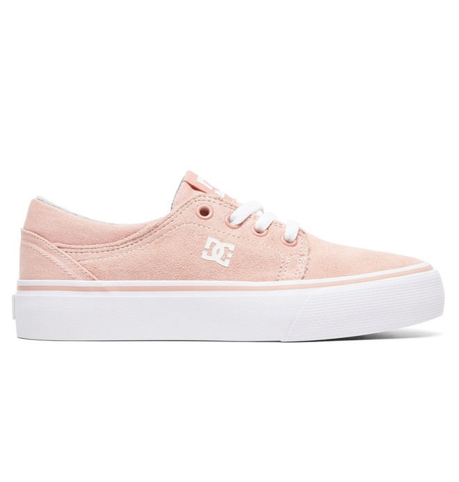 dcshoes, Girl's 8-16 Trase Shoes, PEACH PARFAIT (ppf) 0 Girl's 8-16 Trase Shoes Orange ADGS300087 DC Shoes