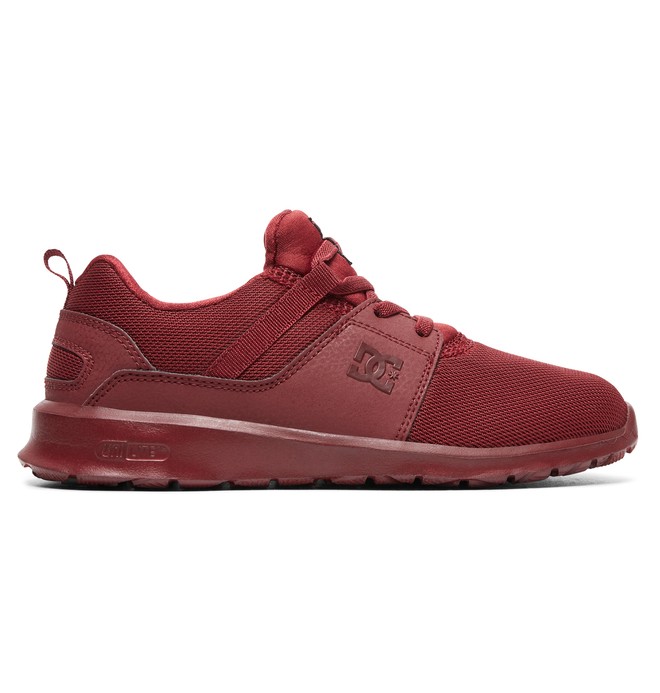 dcshoes, Heathrow - Baskets pour Fille, BURGUNDY (bur) 0 Heathrow - Baskets pour Fille Rouge ADGS700020 DC Shoes