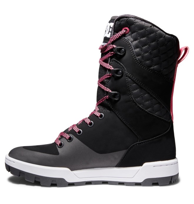 Nadene High Leg Leather Lace-up Boots for Women  ADJB700004