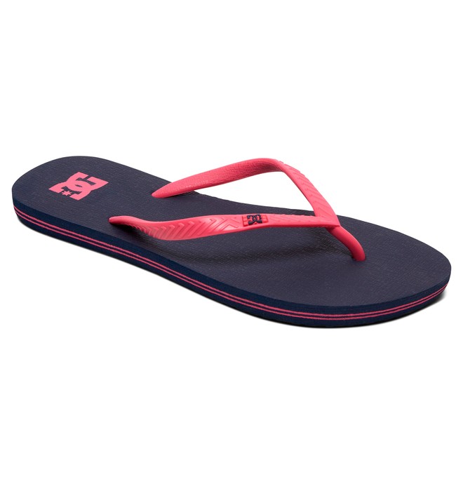 dcshoes, Spray - Tongs pour Femme, NAVY (nvy) 0 Spray - Tongs pour Femme Bleu ADJL100014 DC Shoes