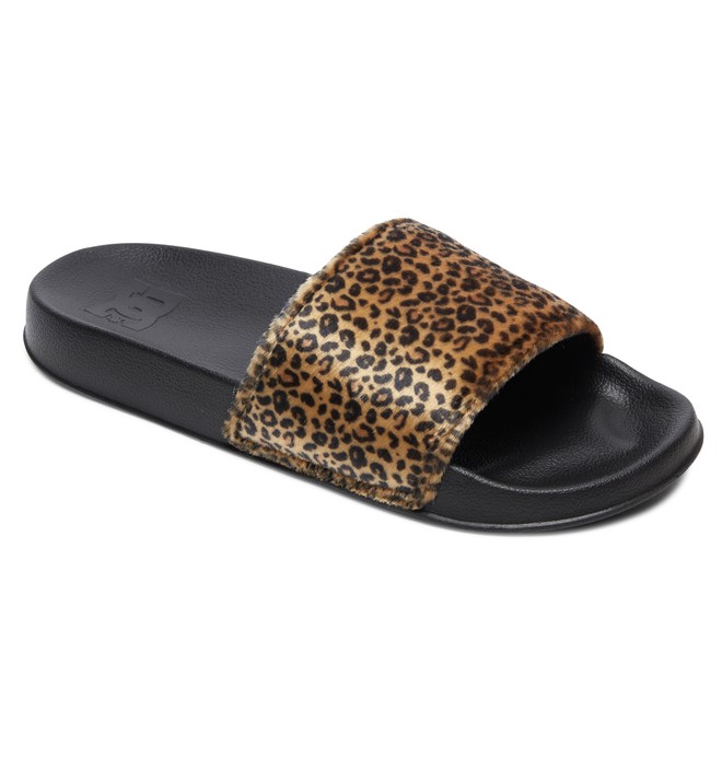 dcshoes, Women's DC Slide TX SE Sliders, CHEETAH PRINT (che) 0 Women's DC Slide TX SE Sliders Orange ADJL100022 DC Shoes
