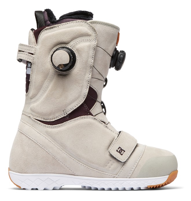 dcshoes, Women's Mora BOA Snowboard Boots, SILVER BIRCH (wej0) 0 Women's Mora BOA Snowboard Boots White ADJO100014 DC Shoes