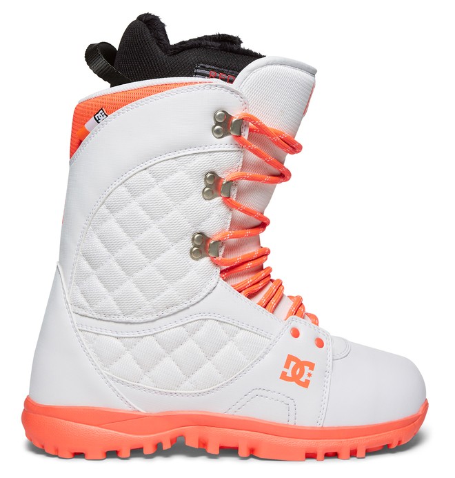 dcshoes, Karma - Boots de snow à lacets pour Femme, WHITE (103) 0 Karma - Boots de snow à lacets pour Femme Blanc ADJO200011 DC Shoes