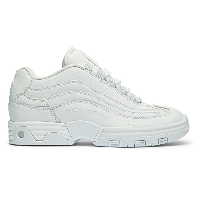 dcshoes, Legacy Lite Leather Shoes, WHITE (wht) 0 Legacy Lite Leather Shoes White ADJS100129 DC Shoes