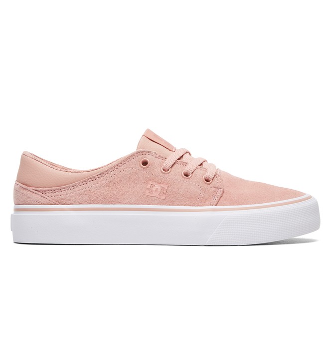 dcshoes, Women's Trase LE - Leather Shoes, PEACH PARFAIT (ppf) 0 Women's Trase LE - Leather Shoes Orange ADJS300145 DC Shoes