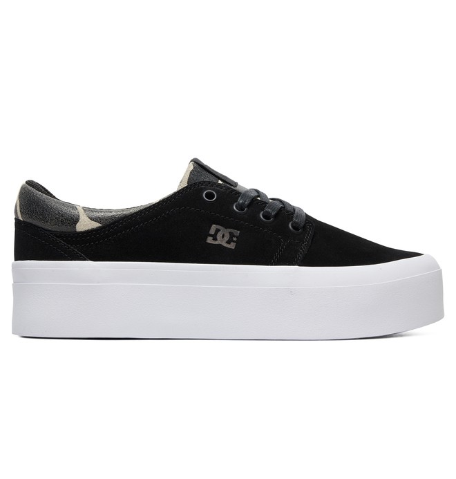 dcshoes, Women's Trase Platform SE Shoes, BLACK/TAN (bt0) 0 Women's Trase Platform SE Shoes Black ADJS300187 DC Shoes
