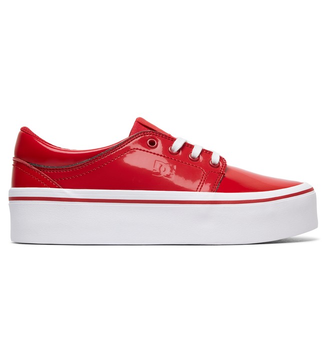 dcshoes, Trase Platform SE Shoes, RED (red) 0 Trase Platform SE Shoes Red ADJS300187 DC Shoes