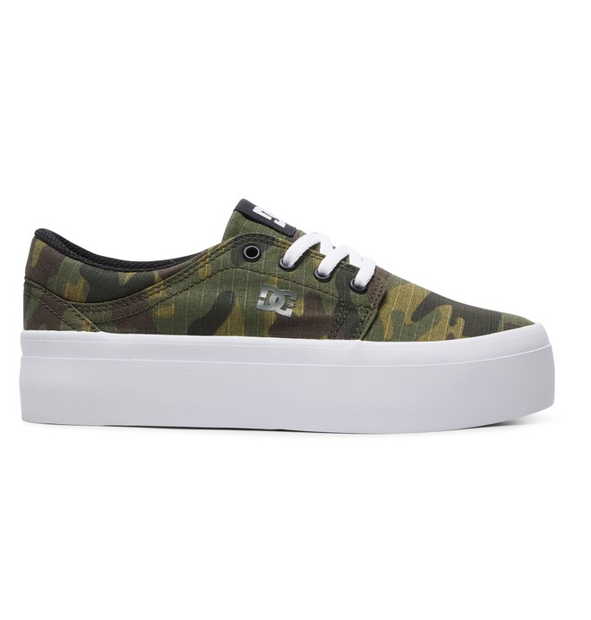 dcshoes, Trase Platform TX SE - Zapatillas para Mujer, CAMO (cmo) 0 Trase Platform TX SE - Zapatillas para Mujer Gris ADJS300196 DC Shoes