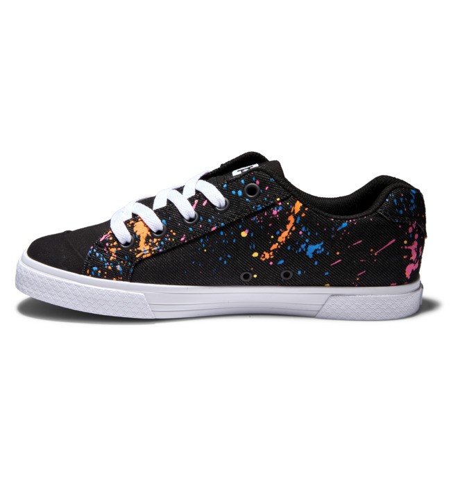 dc multi color shoes