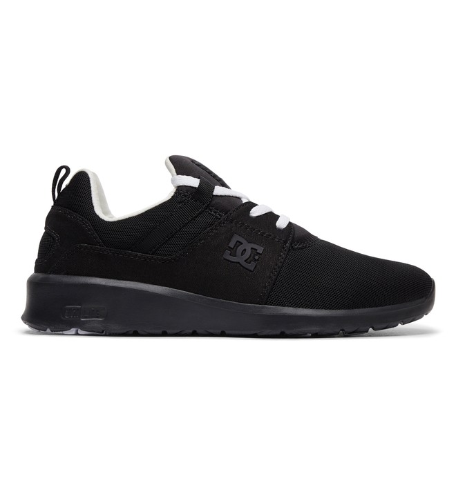 dcshoes, Heathrow - Baskets pour Femme, BLACK/WHITE/BLACK (bwb) 0 Heathrow - Baskets pour Femme Noir ADJS700021 DC Shoes